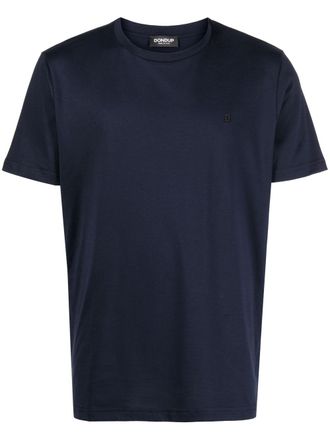 Dondup T-shirt met ronde hals - Blauw