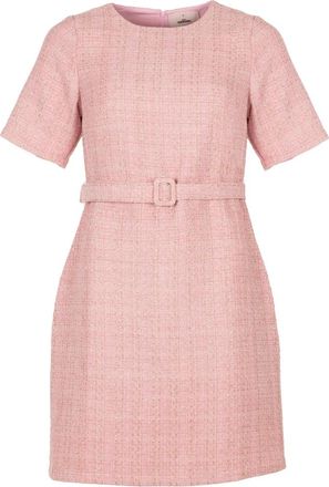 Freebird by Steven Danique Ss Dress - Dames - Korte kleedjes - Roze - M - Kleedjes