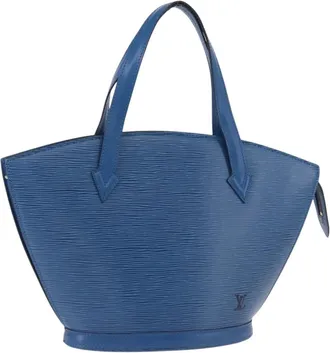Louis Vuitton Saint Jacques Epi Blue Leather Handbag (Pre-Owned)