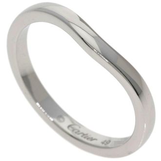 Cartier Platinum 950 Band Ring (Pre-Owned)