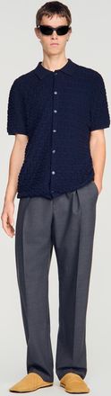 Sandro Terry knit cardigan