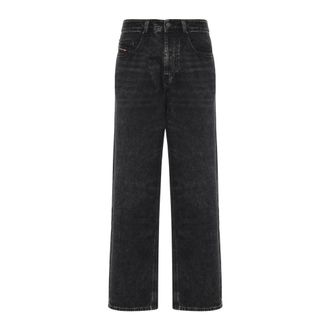 Diesel Straight Jeans - male - Diesel - Straight Fit Jeans - Black - W32 - Jeans