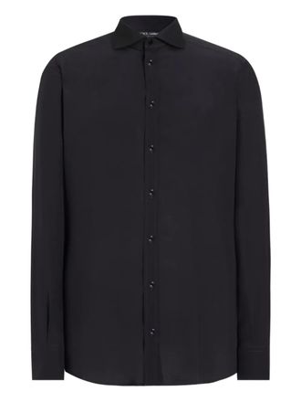 Dolce & Gabbana Martini point-collar shirt - Blue