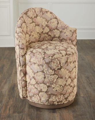 Massoud Valencia Swivel Vanity Chair