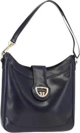 Gucci Pre-owned Shoulder Bags, female, Blue, Size: ONE SIZE Pre-owned Vintage Shoulder Bag