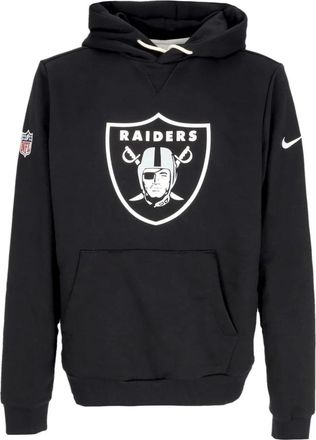 Nike Dri-FIT Pullover Hoodie - Heren - Sportshirts - Zwart - M - Katoen - Fitness