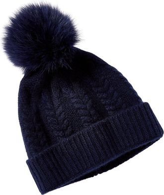 Sofiacashmere Sofiacashmere Cable Cashmere Hat