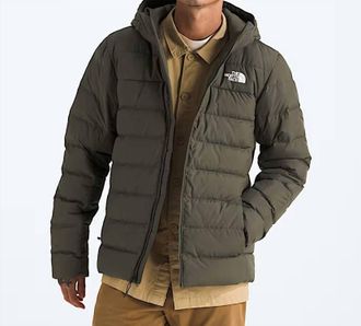 The North Face Aconcagua 3 Lined Hoodie In New Taupe Green