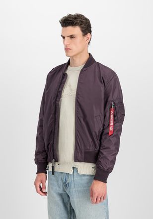 Alpha Industries Bomberjacke ALPHA INDUSTRIES MA-1 TT Light, Herren, Gr. M, lila (plum), Obermaterial: 100% Nylon, Futter: 100% Nylon, Jacken Bomberjacke