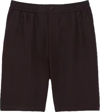 Lacoste Regular Fit Linnenmix Twill Shorts - Heren - Korte Broeken - Bruin - S - Linnen - Korte Broeken