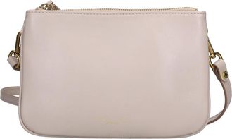 Gianni Chiarini Leren Crossbody Tas - Dames - Schoudertassen - Wit - ONE Size - Leer - Tassen