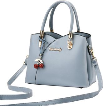 Generic Handbags & Shoulder Bags - Stylish Womens Tote Bag Fashionable Satchel Purse Durable Everyday Shoulder Handbag for Ladies