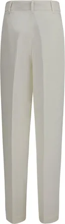 Max Mara Womens Trousers Mstsumero Natural Linen