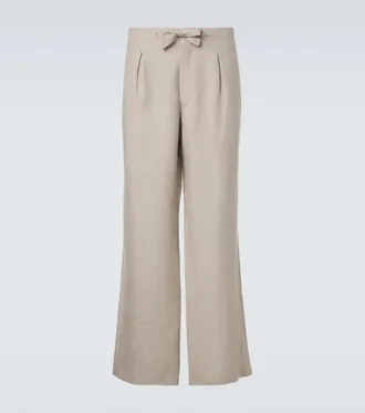 St&ograve;ffa St&ograve;ffa Linen straight pants