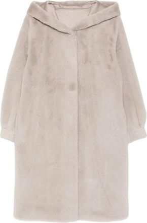 Marella Pelliccia sintetica Calotta con cappuccio - Toni neutri