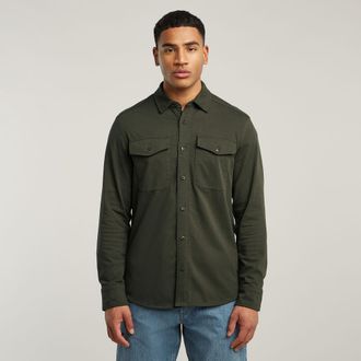 G-Star Jersey Shirt Marine Pockets - Grijs - Heren