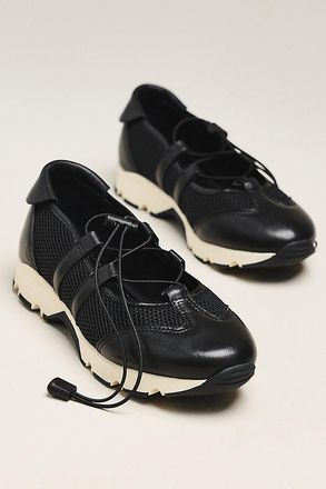 All Black Ghillie Mesh Sneakers