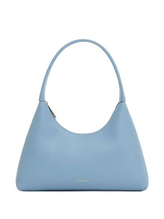 Mansur Gavriel Candy leren schoudertas - Blauw