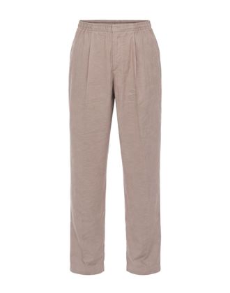 Hev&ograve; Torrecanne Chino Trousers In Fluid Modal Fabric