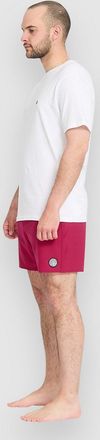 Volcom Lido Solid Trunk 16 Boardshorts rood