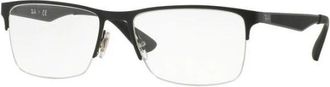 Ray-Ban Rx 6335 Optisch montuur - unisex - Brillen - Zwart - 54 MM - Accessoires
