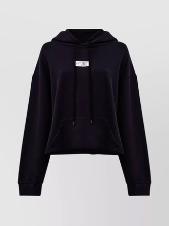 Maison Margiela cotton logo hoodie