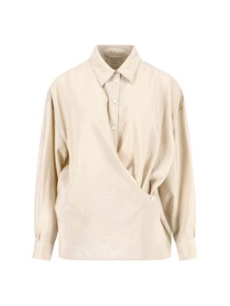 Christophe Lemaire Camicia Drappeggiata