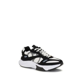 Valentino Garavani Mens Multicolor Fabric Athletic Sneakers