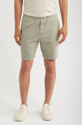 Vince Terra Stripe Shorts in Sage/ocean Glass at Nordstrom, Size Xx-Large