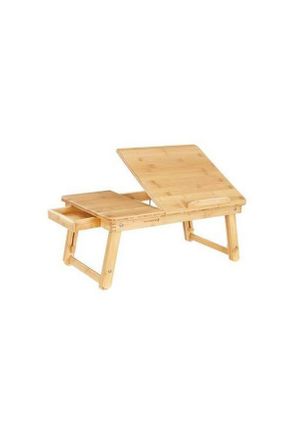 Boxxx Laptoptisch, Naturfarben, Hellbraun, Holz, Bambus, 1 Schublade(n) Schubladen, rechteckig, 35x21-29x66-75 cm, h&ouml;henverstellbar, klappbar, Stauraum, Hol