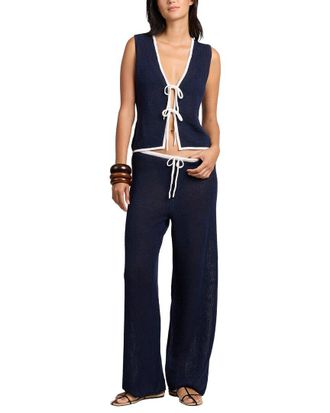 Onia Linen Drawstring Pant