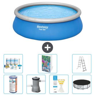 Bestway Piscina Bestway Fast Set Redonda - 457x122 Cm - 8-piezas S382