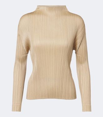 Pleats Please Issey Miyake Top Monthly Colors: October plisado