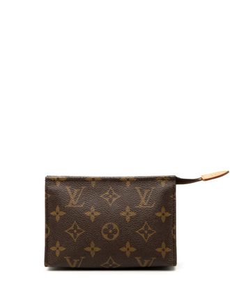 Louis Vuitton 1988 Monogram Toiletry 15 pouch - Brown