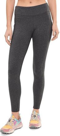 Pact On The Go-To Pocket Leggings Womens Casual Pants Charcoal Heather : SM, Cotton/Elastane