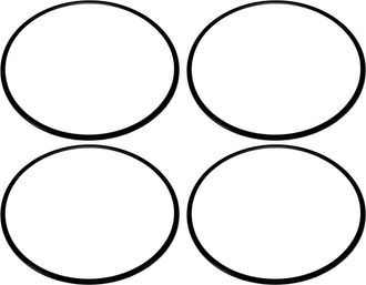 OEM Adecuado Para Un Paquete De 4 Protectores De Ruedas De Abs De 16 Pulgadas, Resistentes A Los Ara&ntilde;azos, Autoadhesivos, De Color Negro