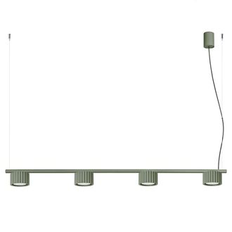 Sollux Lighting Ara&ntilde;a verde oliva aluminio alt. 208 cm