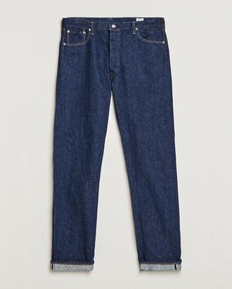 Orslow Tapered Fit 107 Selvedge Jeans One Wash
