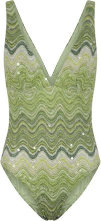 MC2 Saint Barth Mujer, Trajes de ba&ntilde;o, Verde, Talla: M