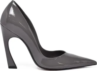 Schutz Schoenen, Dames, Grijs, 39 EU, Leer, Decollet&egrave; in vernice
