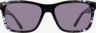 Cole Haan Mens Camo Gradient Modified Rectangle Sunglasses - Grey
