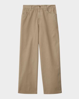 Burberry Men & apos;s Washed Twill Trousers