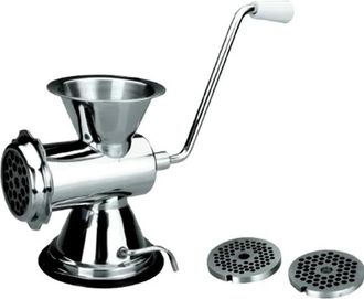 Lacor Picadora Manual Picadora De Carne Manual Apto Para Picar, Trocear Y Cortar Cuchilla Acero Inoxidable