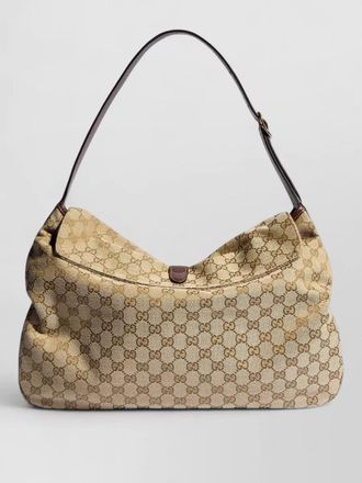 Gucci canvas shoulder bag