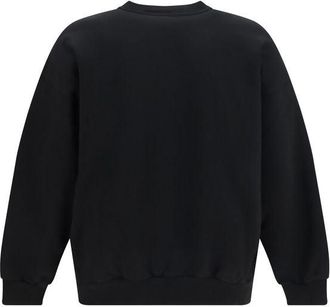 Balenciaga Mens Black Cotton Sweatshirt Clothing