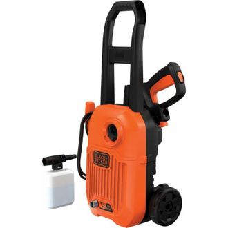 Black+Decker Hidrolimpiadora Con Cable 1300w 110 Bar/1600 Psi Con Ruedas Y Asa Larga