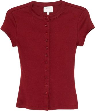 Reformation Top Raelynn in maglia - Rosso