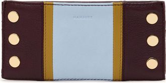 Hammitt 110 North Studded Leather Wallet in Regatta Stripe/Gold at Nordstrom