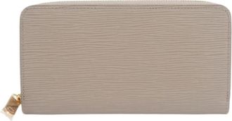 Louis Vuitton Pre-owned Wallets, female, Beige, Size: ONE SIZE Pre-owned Long wallet (bi-fold)
