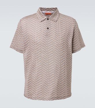 Missoni Wave bowling shirt